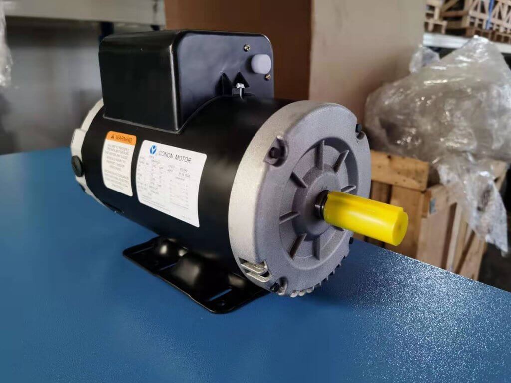 2.2kW (3HP) Single Phase 240V Compressor Motor - 2850 RPM, 19mm Keyed Shaft, IP54