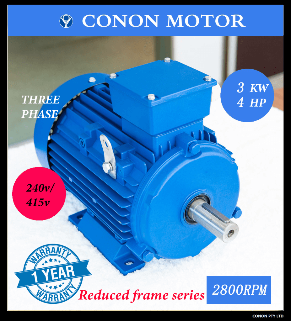 3kw/4HP 2 pole 2800RPM Electric motor frame 90 compressor