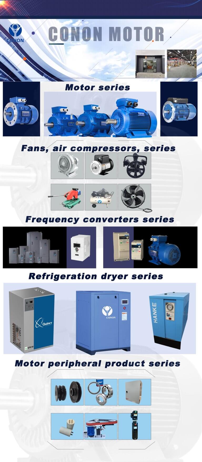 0.75w/1HP single phase Air blower Gas pump High pressure suction Fan