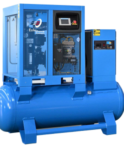 SCREW AIR COMPRESSOR 15KW 80CFM Integrated AIO PM VFD 2400L/MIN DRYER 500L TANK
