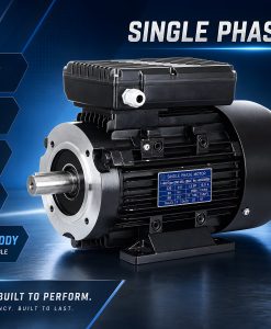 B34 FLANGE 1.5kw/2HP 1400rpm motor single-phase 240v REVERSIBLE CSCR shaft 24mm
