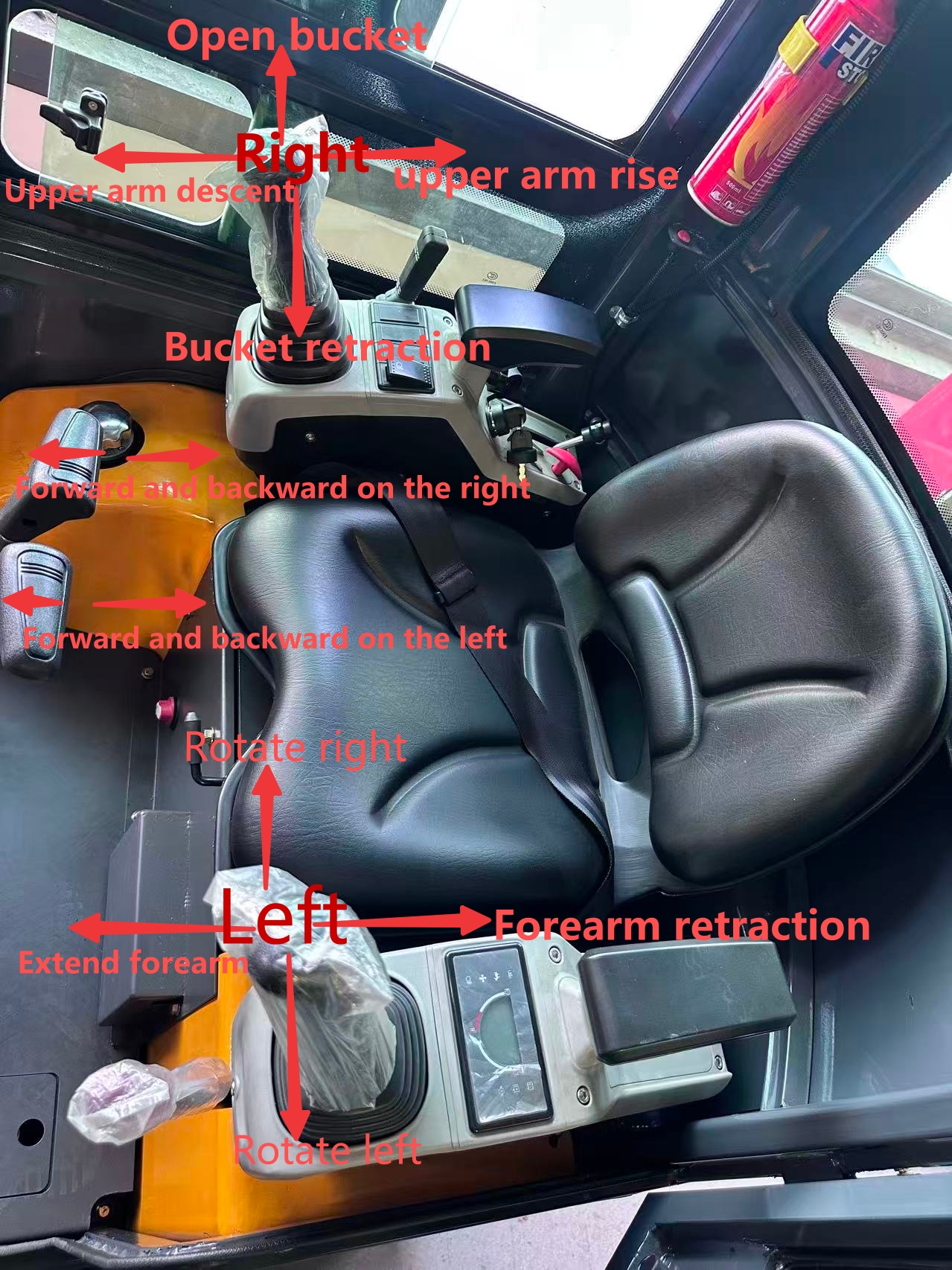 1.8T Brand New Mini Excavator Kubota 722 Engine Air Con Cabin Farm Landscape Digger - Image 9
