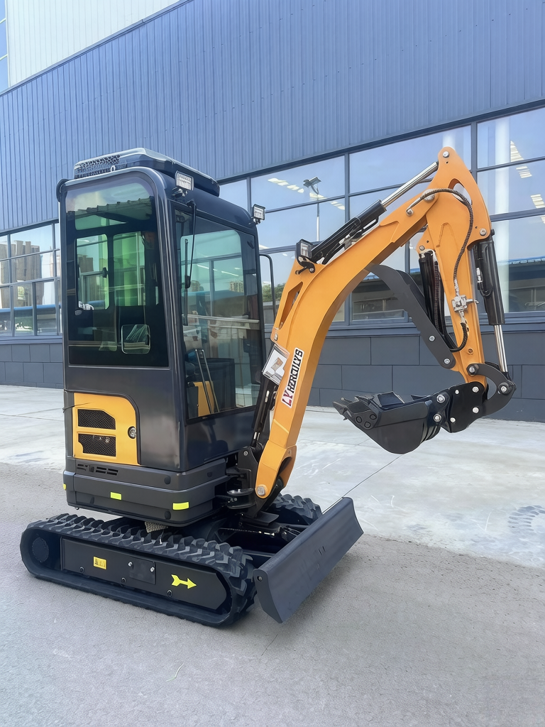 1.8T Brand New Mini Excavator Kubota 722 Engine Air Con Cabin Farm Landscape Digger - Image 12